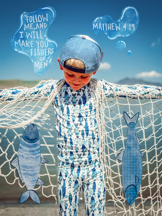 Fishers of Men 2 Piece Pajama Set