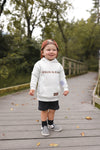 Jesus is King Heather Gray Kid's Hoodie