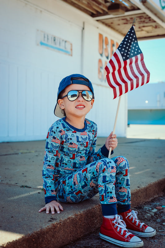 Free Indeed 2 Piece Pajama Set