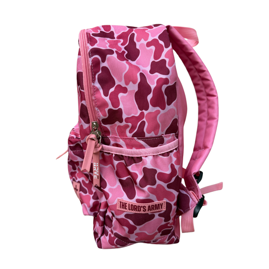 Pink Lord's Army Camo Backpack