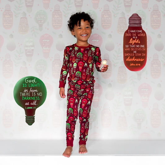 Be the Light  2 Piece Pajama Set