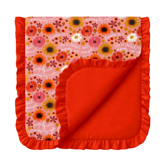 Wonderfully Made Junior Ruffle Blanket