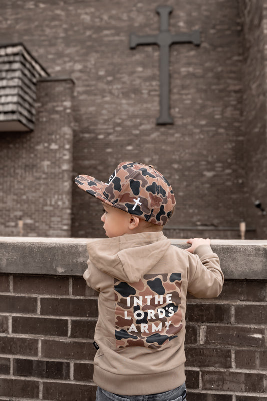 In the Lord's Army Kids Hoodie *NOTE SOME SIZES PREORDER*