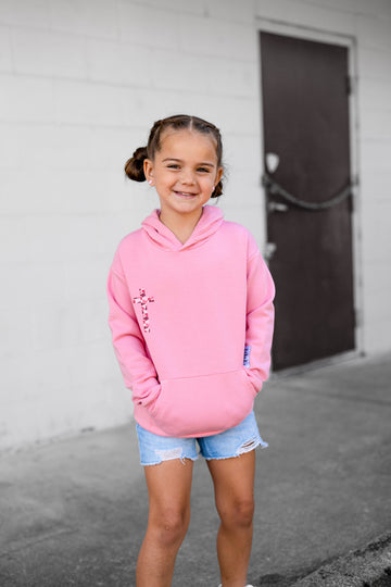 Pink Lord's Army Kid's Hoodie