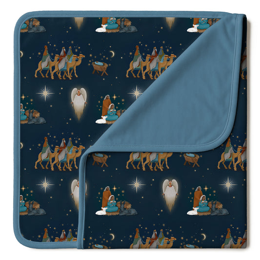 O Holy Night Quilted Blanket