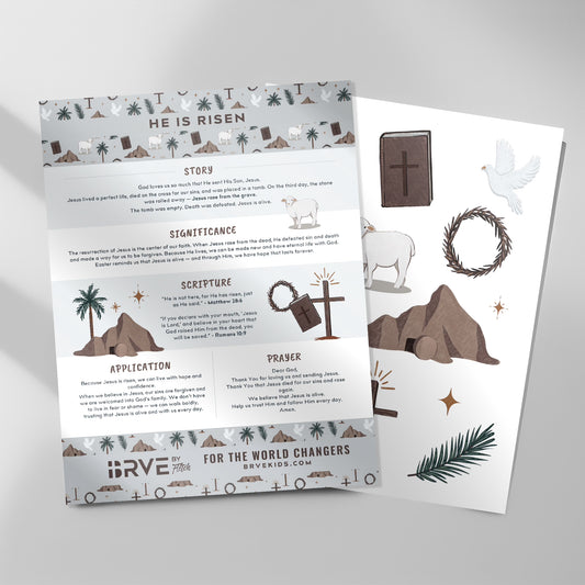 He is Risen 2 Piece Pajama Set