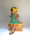 Makin Lemonade Girl's Camisole Swing Top & Shorts Lounge Set