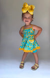 Makin Lemonade Girl's Camisole Swing Top & Shorts Lounge Set