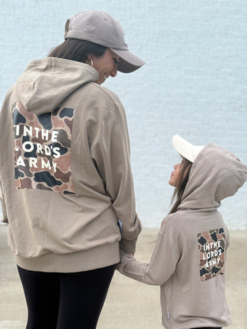 In the Lord's Army Adult Hoodie *SHIPS NOVEMBER*