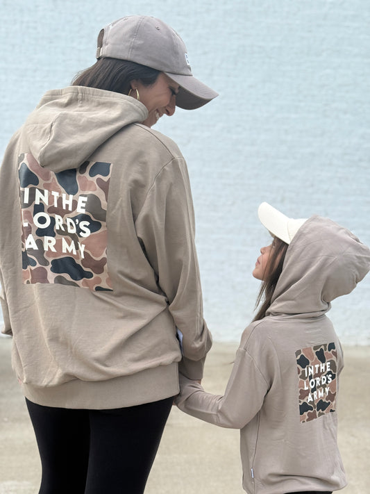 In the Lord's Army Adult Hoodie *SHIPS NOVEMBER*