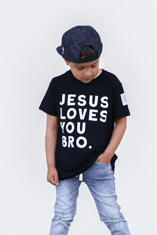 Jesus Loves You Bro Bamboo Tee