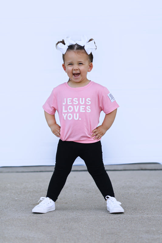 Jesus Loves You Bamboo Tee