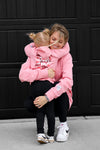 Pink Lord's Army Kid's Hoodie