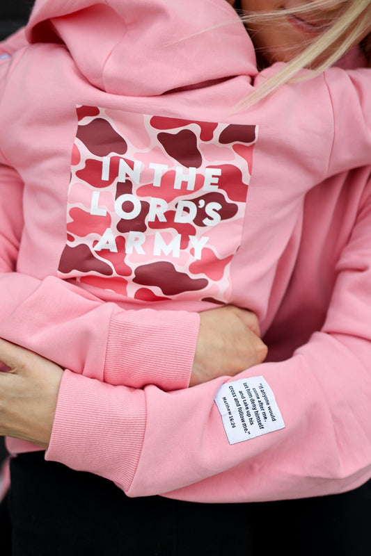 Pink Lord's Army Kid's Hoodie