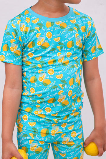 Makin Lemonade Short Sleeve Pajama Set