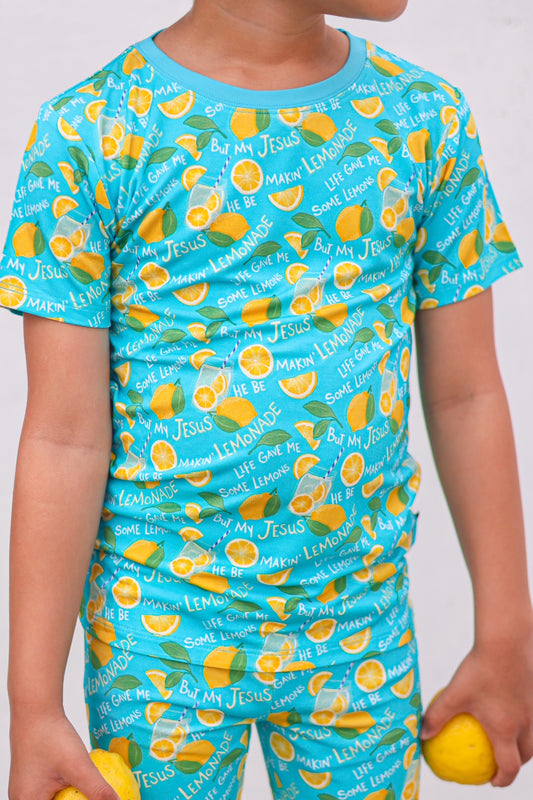 Makin Lemonade Short Sleeve Pajama Set
