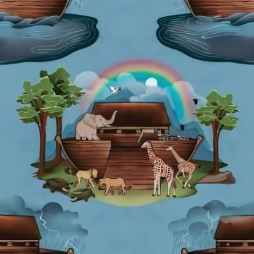 Ark and rainbow- The Promise