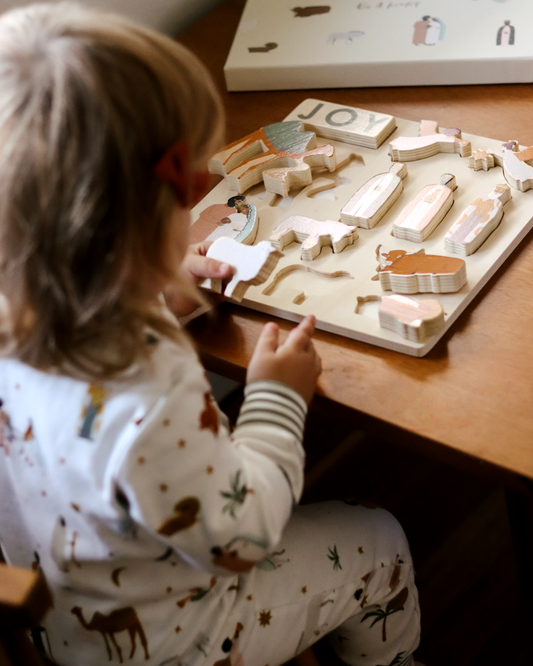 Nativity Wooden Puzzle | Gift | Kids Toy Christian