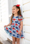 God Bless the USA Twirl Dress